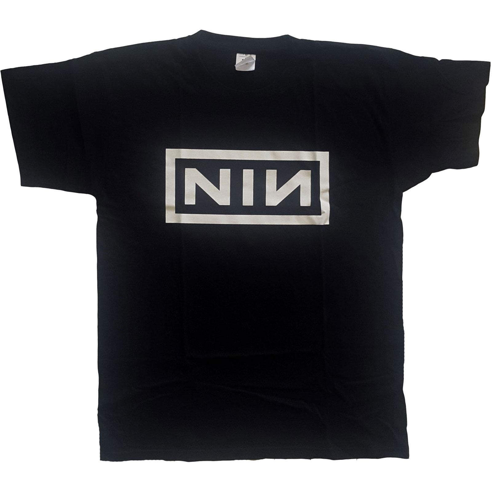 Nine Inch Nails Unisex-Erwachsene Logo-Baumwoll-T-Shirt S schwarz