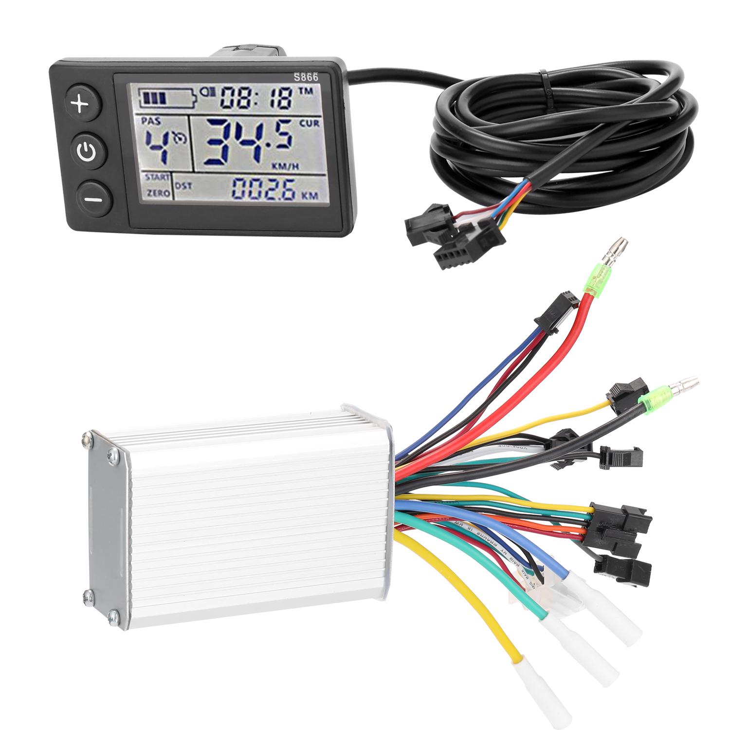 Elektrofahrrad-Controller 24V-48V/36V-60V 350W bürstenloser E-Bike-Controller Voltage 36V-60V