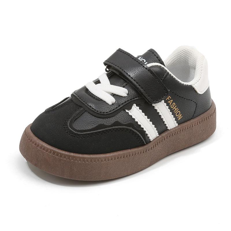 Kinderschuhe Jungen Mädchen Sneakers Weiche Sohlen Kinderschuhe 28 black