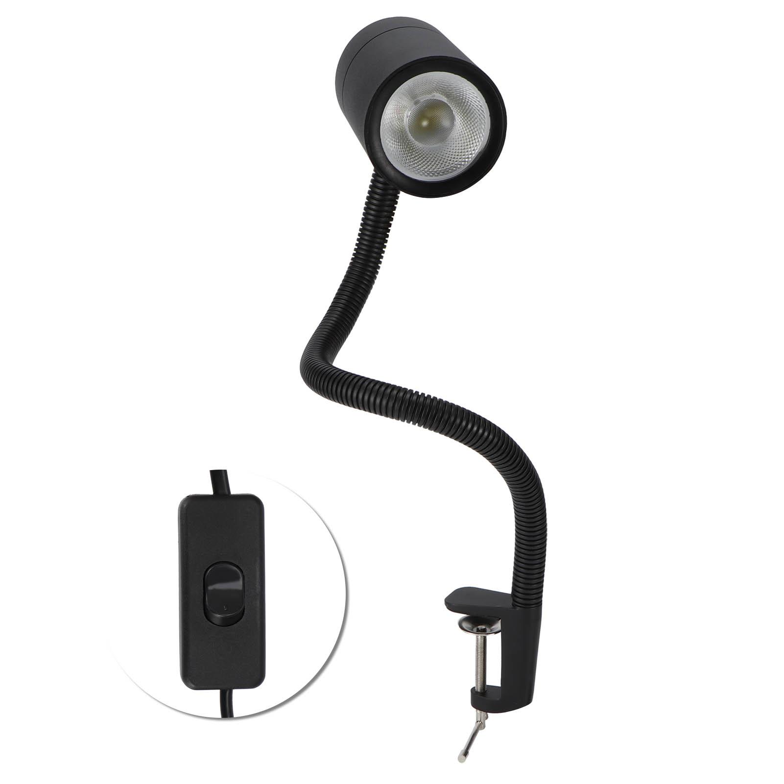 Wasserdichte 18W 18LED-Chips Verstellbare Maschinenarbeitsleuchte mit fester Klemme