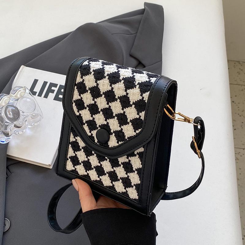 Modische Taschen für Frauen Neue Mode Mode Umhängetasche Handy-Tasche für Frauen Ins Französische Nische Schultertasche für Frauen