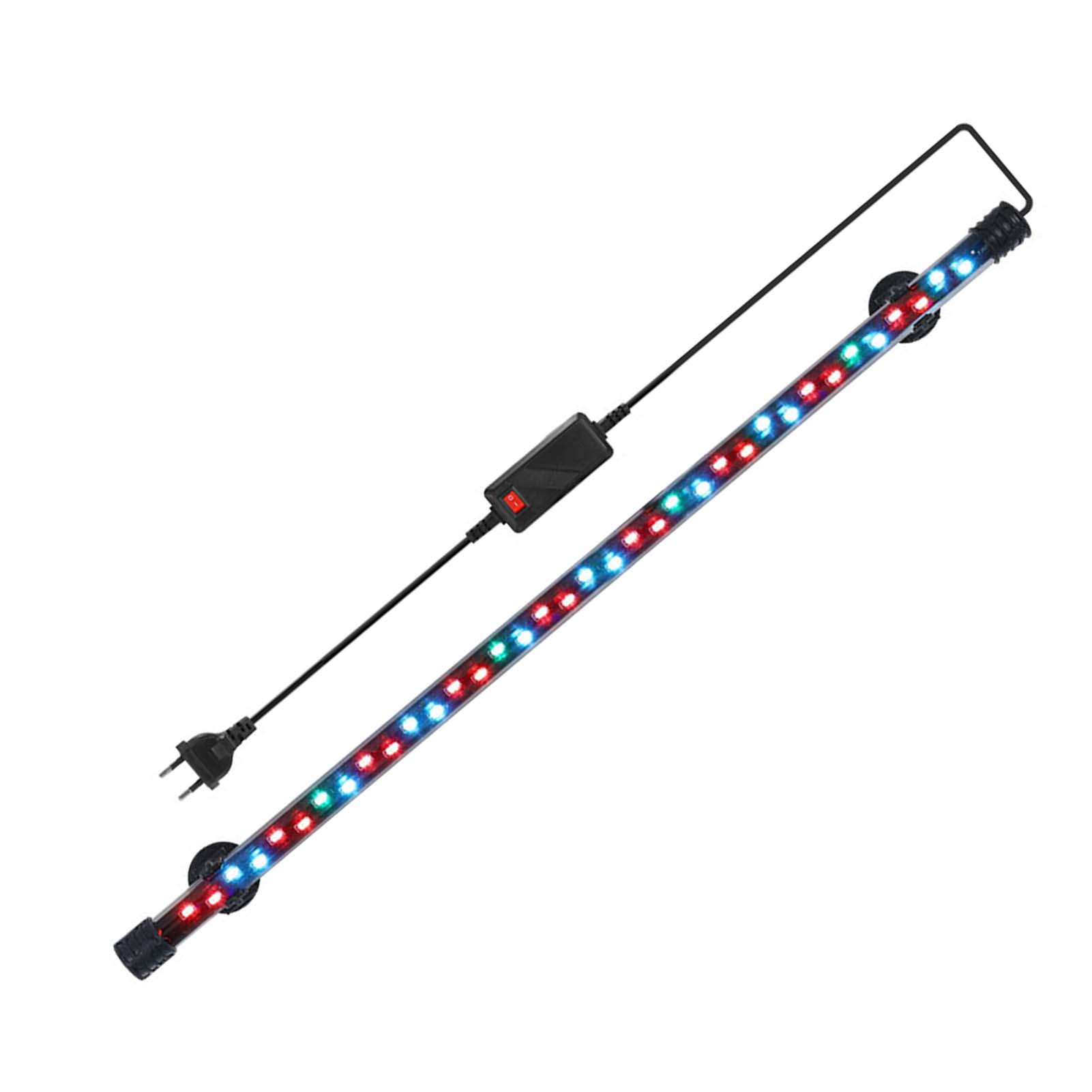 Aquarium-Licht, LED-Aquarium-Licht, Tauchlichter, Unterwasserlicht 58cm EU bunt