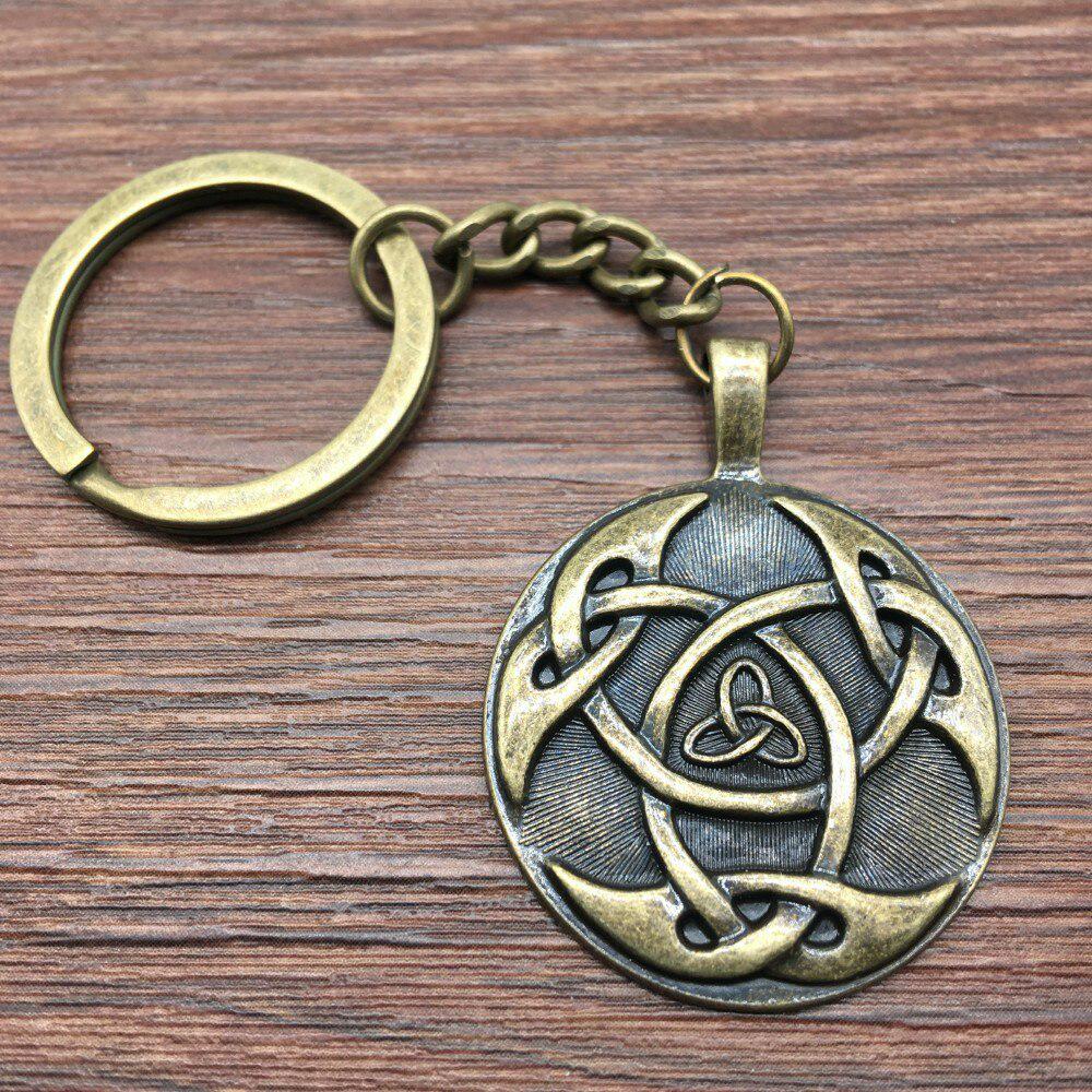 1 Stück Schlüsselanhänger Damen Amulett Schlüsselanhänger Autozubehör für Mädchen 42x31mm