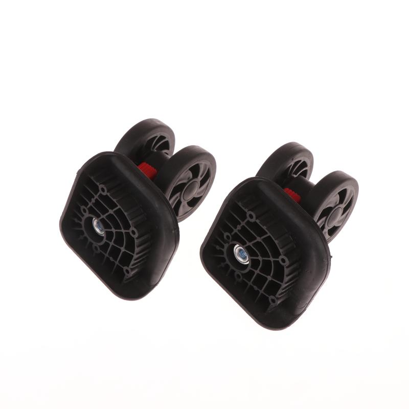1/2 Paare Gepäck Koffer Rad Koffer Reparaturset Verschleißfest 360 Schwenkbar Ersatz Abnehmbar 1pair