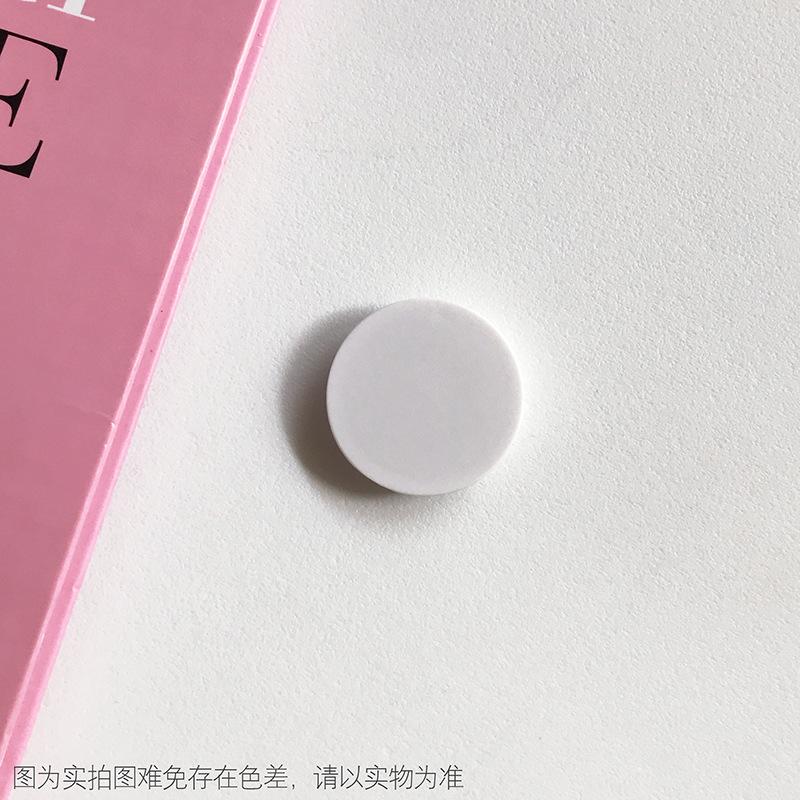 1 STÜCK Einfarbig Rund Popping Sockets Griff Handyhalter Fingerringhalter Griptok Ständer Rückseite Abdeckung Clip Aufkleber Handyzubehör weiß
