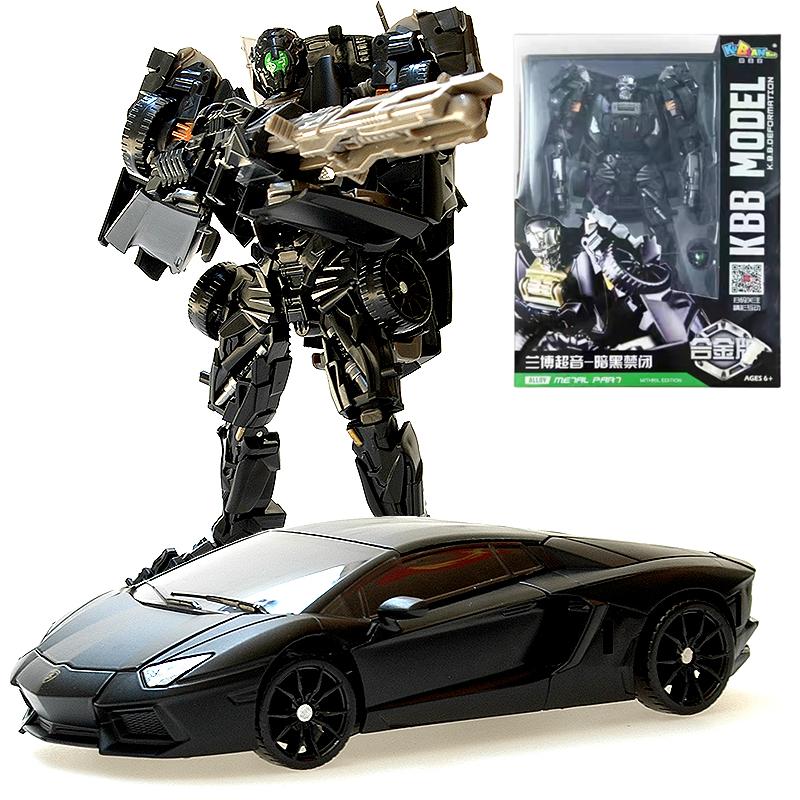 Transformations-Roboter Spielzeug 4 Dunkle Lockdown Roboter Auto Figuren Film Version Verformbares Auto Spielzeug Kindergeburtstagsgeschenk