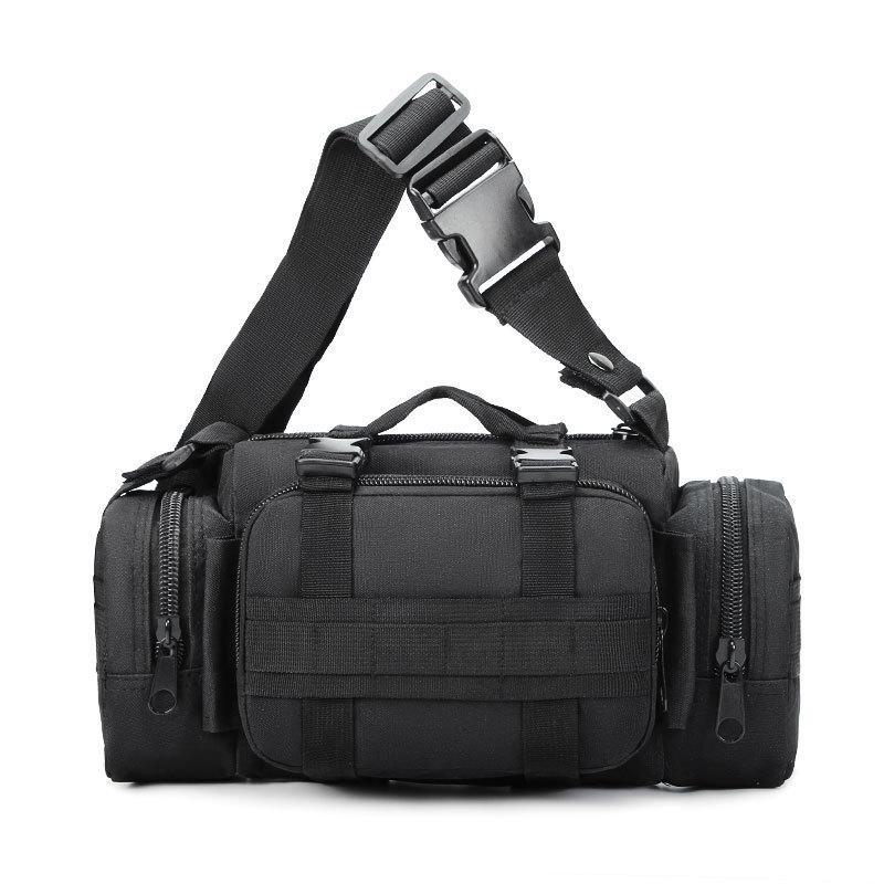 MOLLE Taktische Multifunktions-Gürteltasche zum Angeln im Freien und zur Kameraaufbewahrung 20L or less schwarz