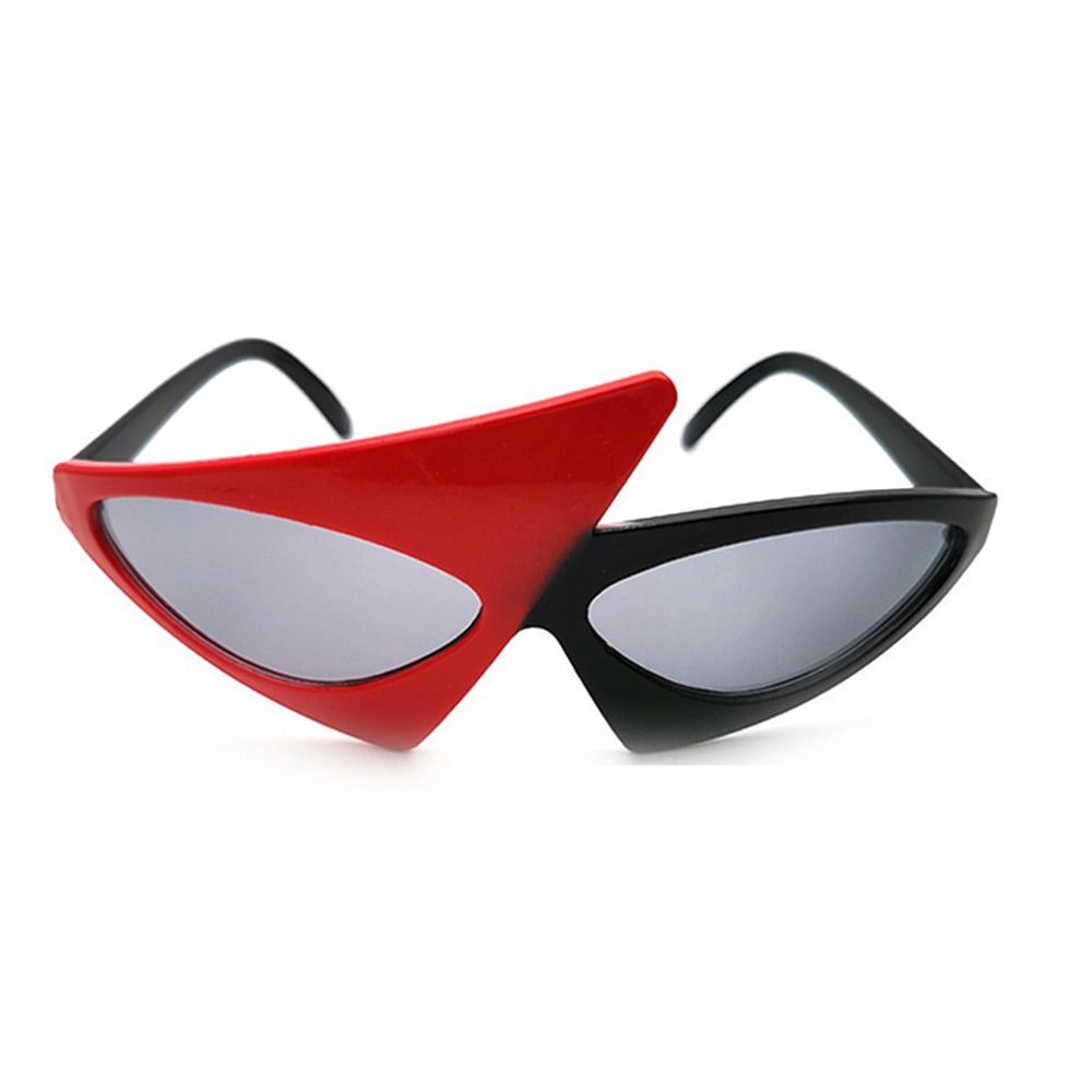 Premium Vollrahmen Dreieck Sonnenbrille Augenschutz Ultraleicht Asymmetrische Sonnenbrille Blaulichtblockierend Hip Hop Stil Sonnenbrille