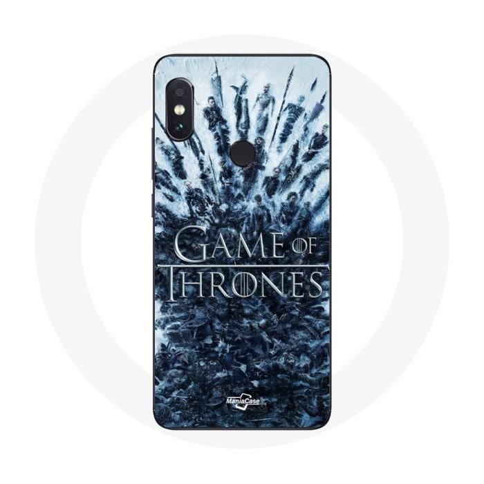 Hülle für Xiaomi Redmi Note 5 Pro Game of Thrones Staffel 8 Folge 1 Game of Thrones Charaktere lo grau