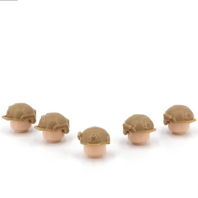 5-teiliges Set Militär-Minifiguren-Zubehör Spezialeinheiten Weste MOC SWAT Soldat Blöcke Ziegel Modellbausätze Lernspielzeug