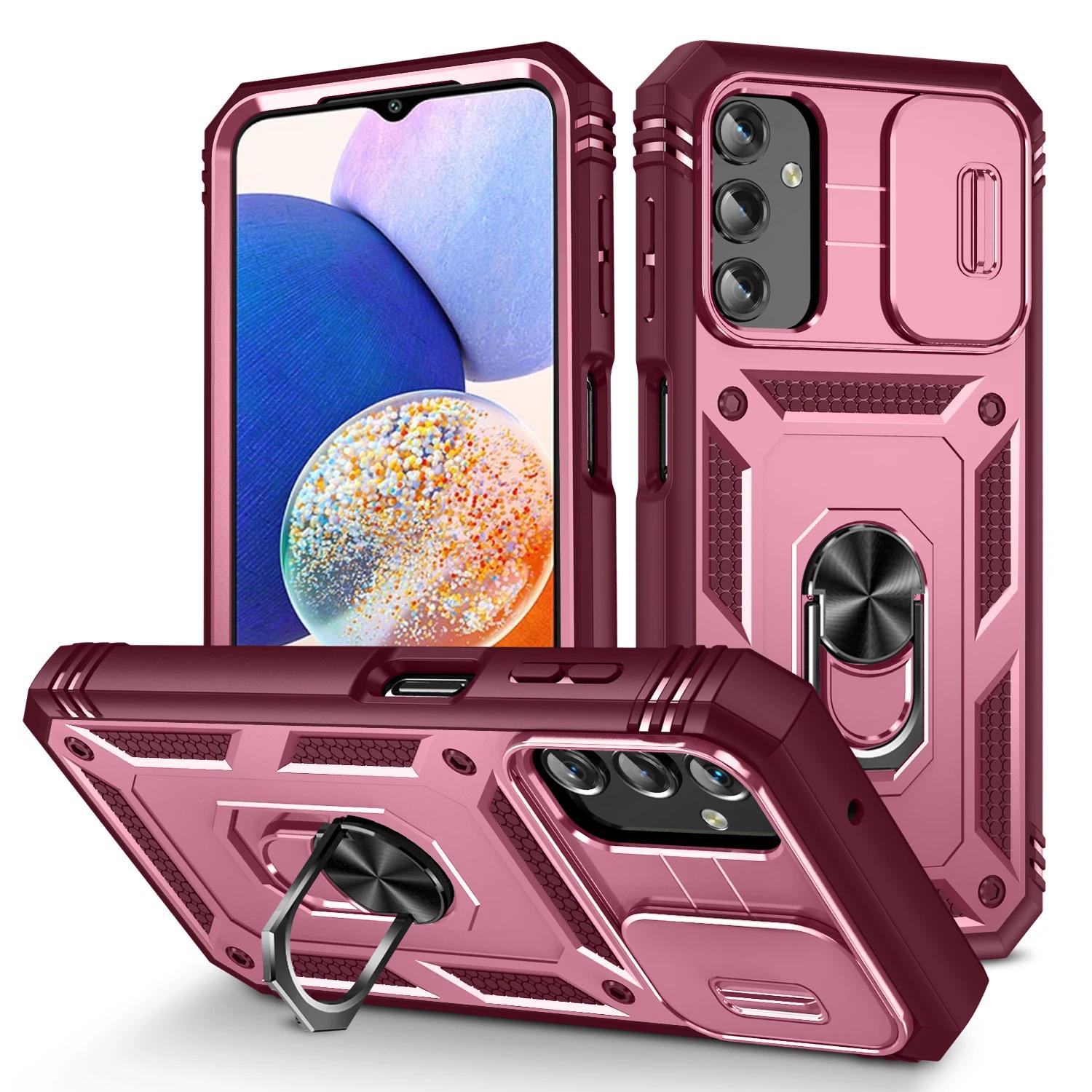 Stoßfeste Panzerhüllen für Samsung Galaxy A55 A35 A54 5G A15 A53 A52 A14 A33 A13 S24 S23 Ultra S22 Plus S21 FE Handyzubehör for Galaxy s21 ultra blue
