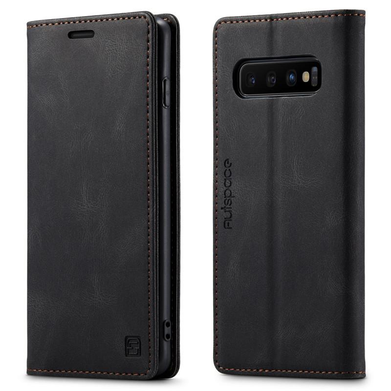 Für Samsung Galaxy S10 Plus Hülle Brieftasche Magnetische Karten Klapphülle Für Galaxy S10 Plus Hülle Luxus Leder Handyhülle Ständer Galaxy S10 Plus