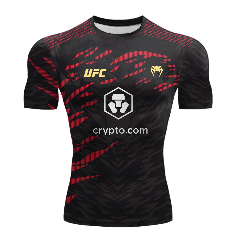 Der neue Sommer-Bestseller von UFC-Kampfsport-T-Shirts in großen Größen, Boxen, Extremsport-T-Shirts für Männer, schnelltrocknende Oberteile S