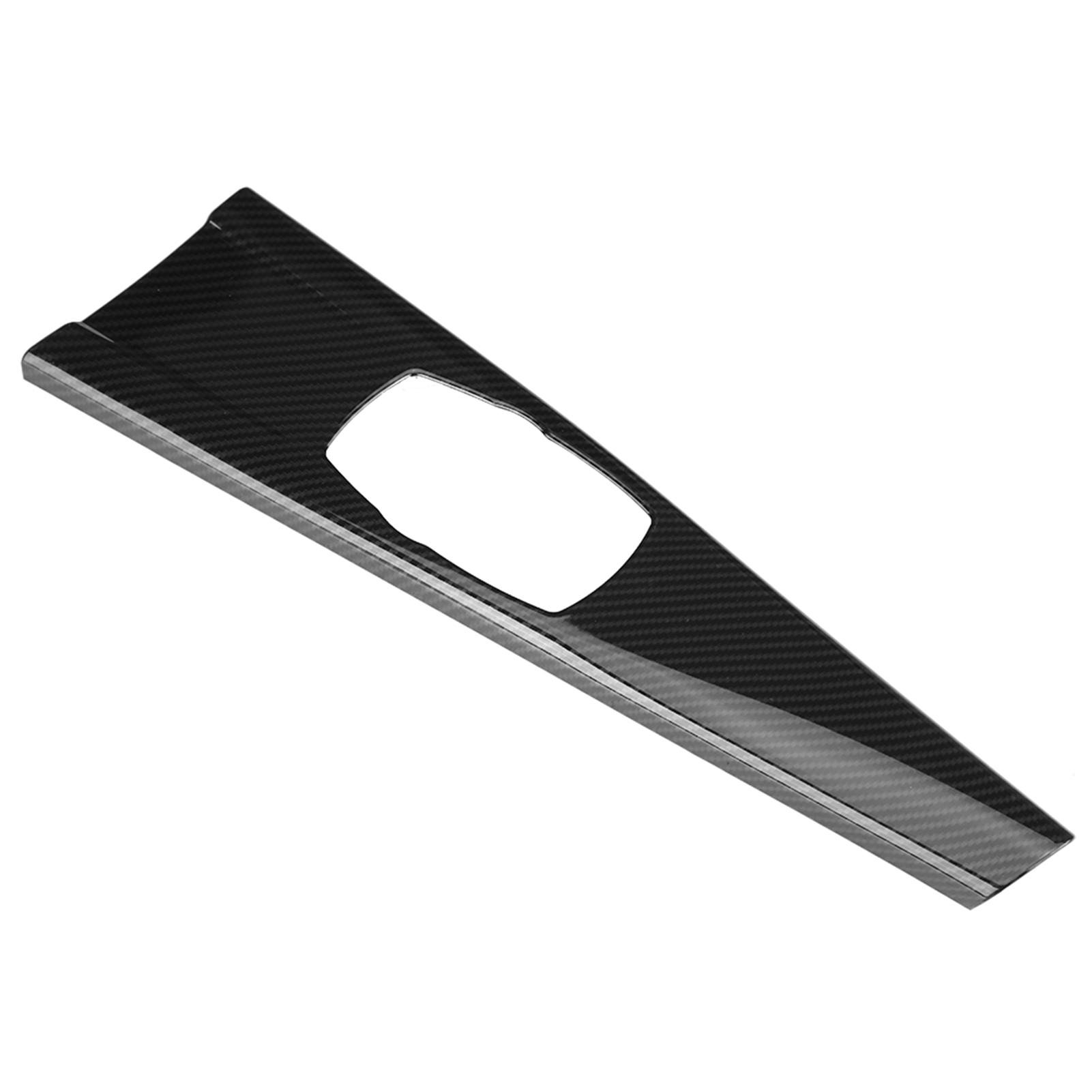 Carbon Fiber ABS Innen Multimedia Panel Abdeckung Trim Linkslenker für 3 Serie F30 F34 4