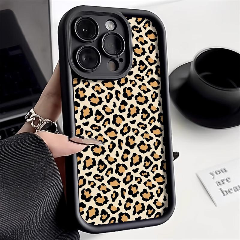 Leopardenmuster-Telefonhülle für Samsung A55 Hülle A54 A34 5g S24 S25 S23 Ultra A53 A32 A52 A24 A06 A35 A25 A16 S20 S21 S23 FE Abdeckung S23 FE 5G