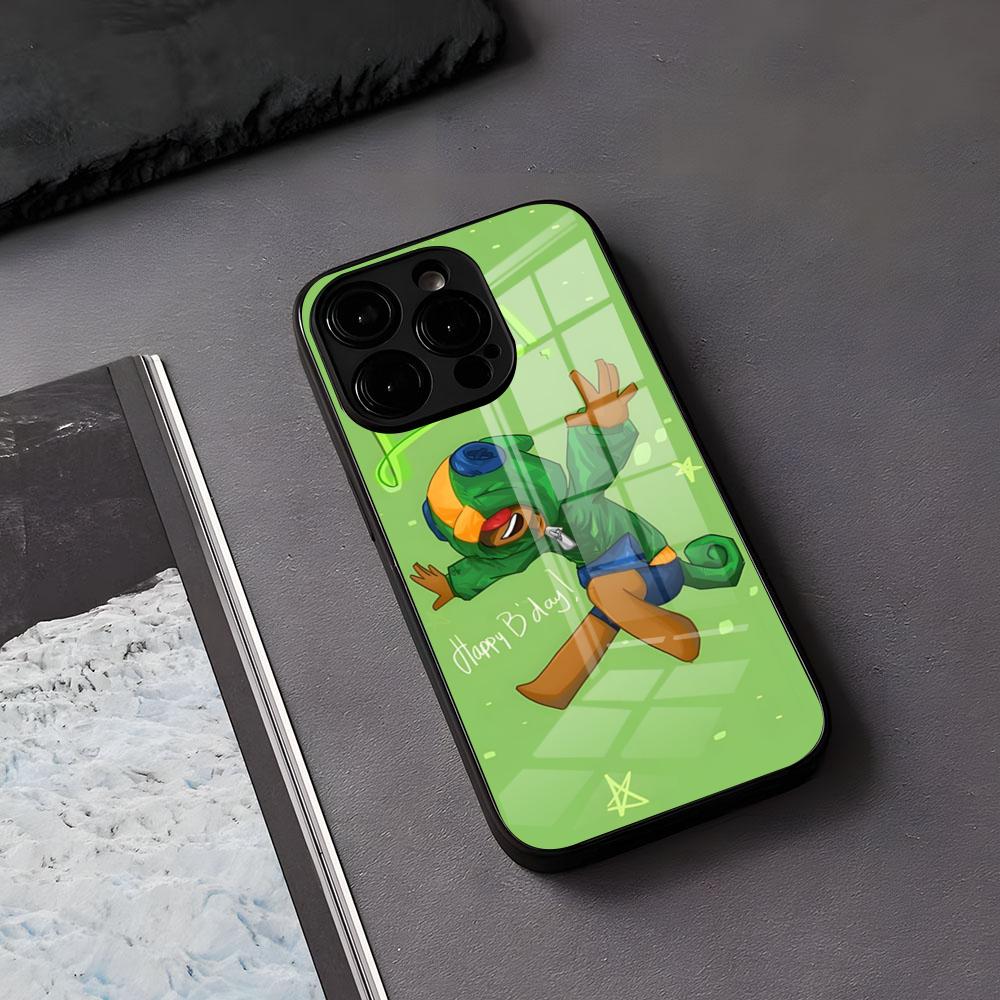 Games Stars Leons Handyhülle Für IPhone 17 Air 16 E Pro Max 15 14 13 Mini 12 Pro 11 Max Plus Schwarze Glasabdeckung iPhone XS Max