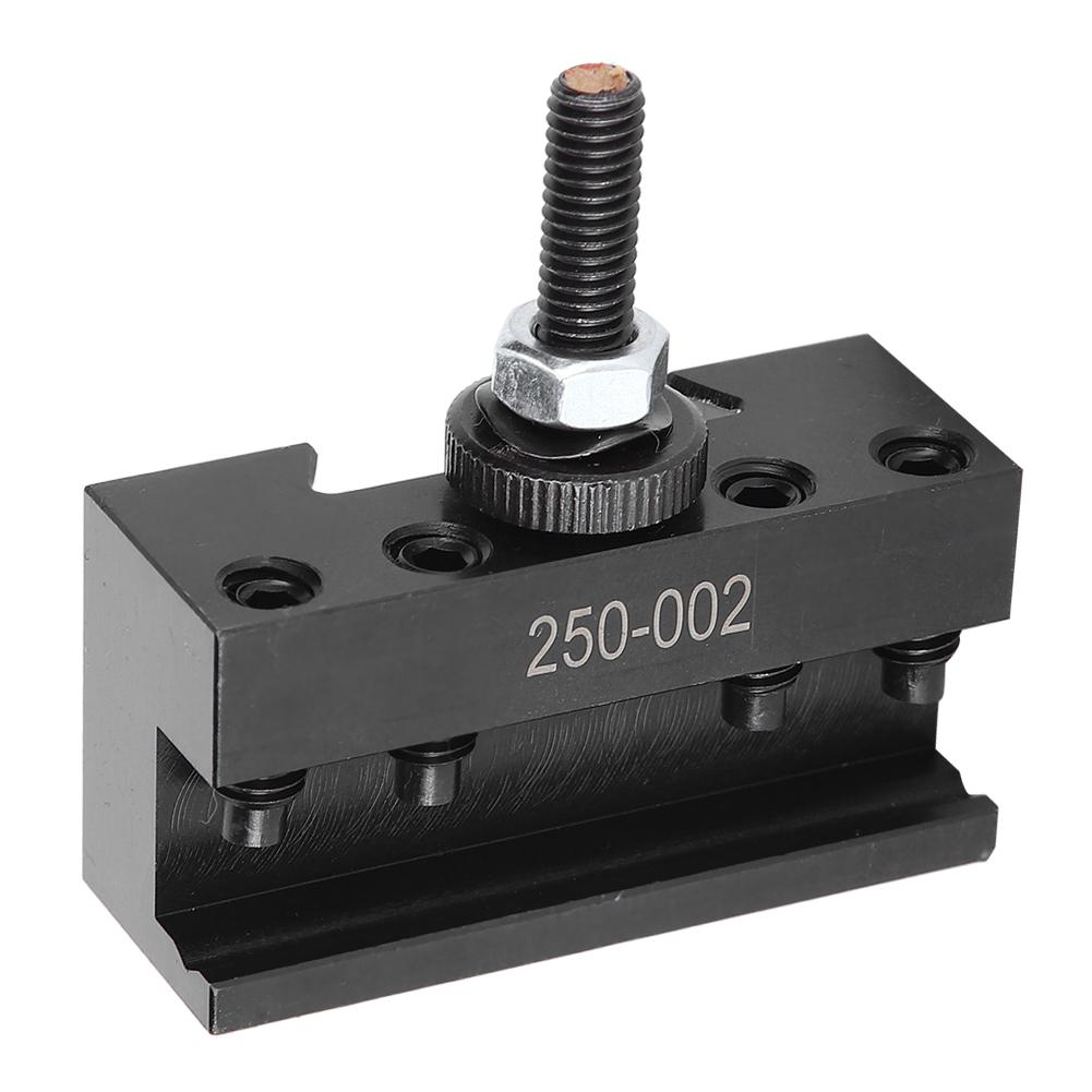 Schnellwechsel-Werkzeughalter CNC-Drehen aus kohlenstoffreichem Stahl, langlebiger Drehbank-Werkzeughalter(250‑002 )