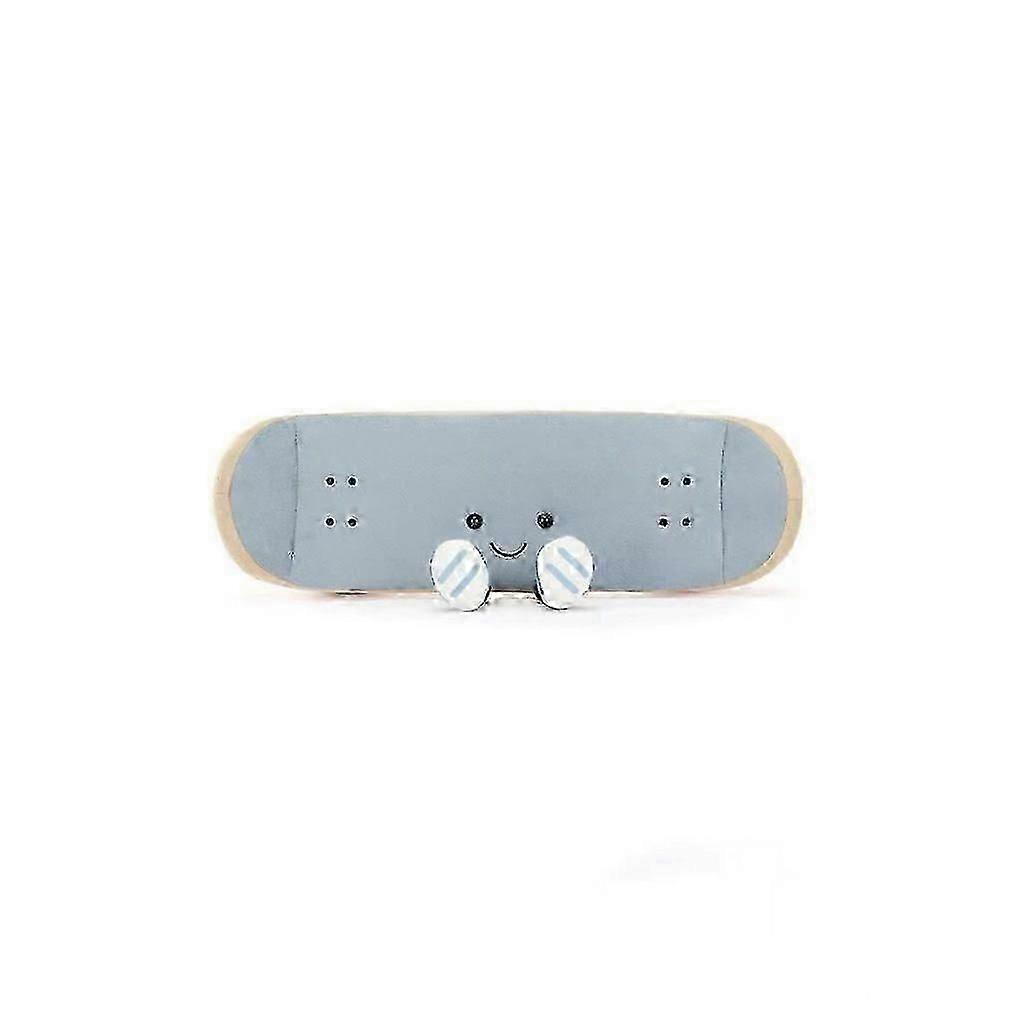 Jc Skateboard Plüschpuppe Spielzeug aus weichem Material für Sportbegeisterte und Sammler