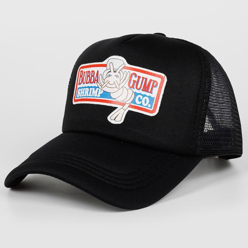 2019 neue BUBBA GUMP Cap SHRIMP CO Truck Baseball Cap Unisex Damen Sport Sommer Snapback Cap Hut Forrest Gump Verstellbare Mütze