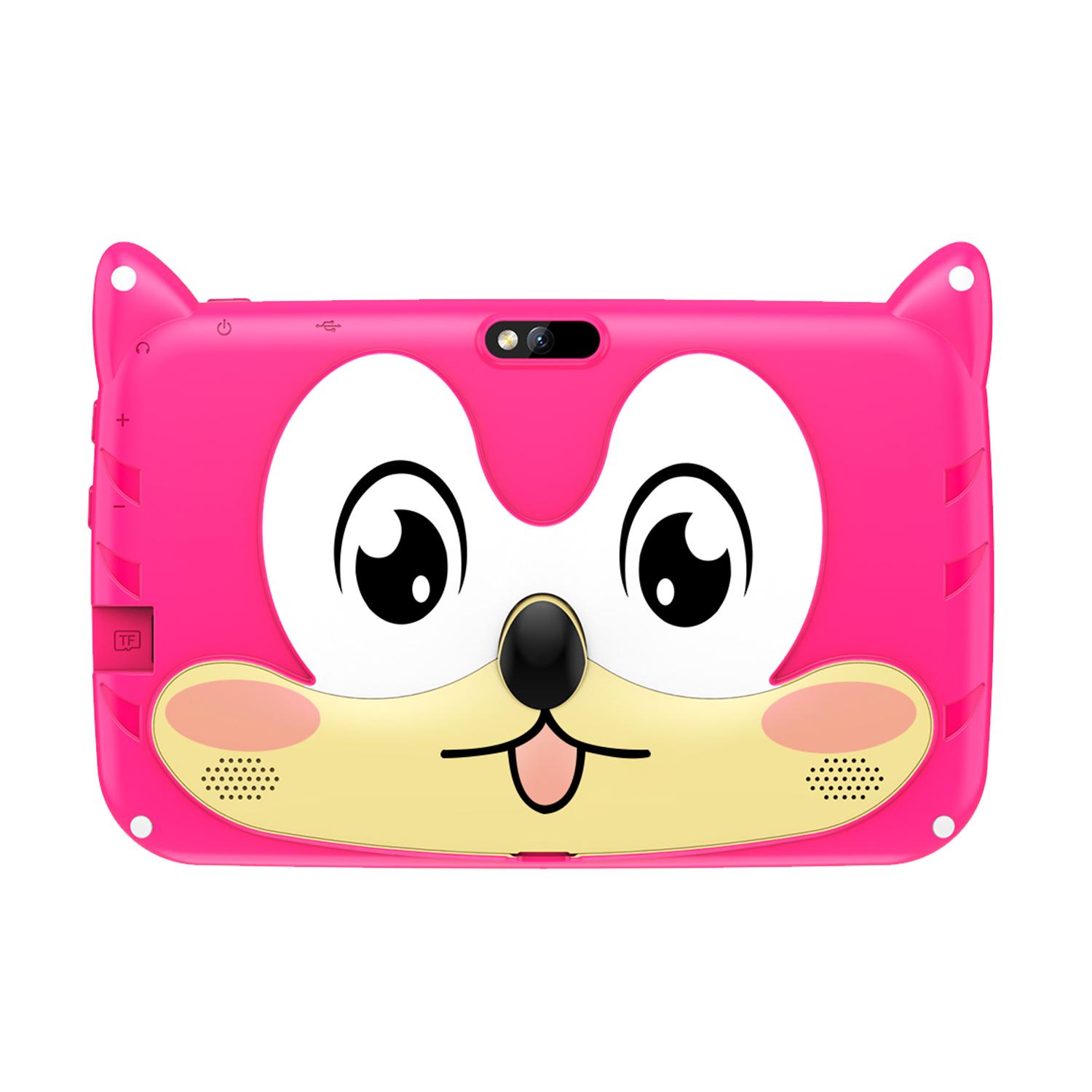 2023 Neues 7-Zoll-Tablet 5G WIFI 2 GB RAM 32 GB ROM Kinder lernen Bildung Dual-Kameras Google Android-Tablets standard rosa