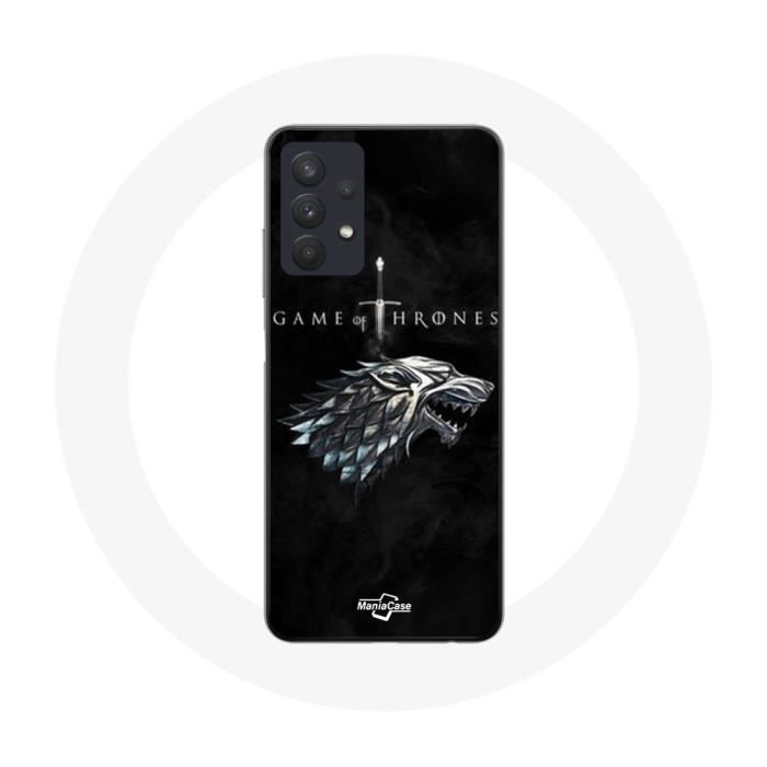 Hülle für Samsung Galaxy A32 5G Game of Thrones Staffel 8 Game of Thrones House Stark Logo Der Winter kommt