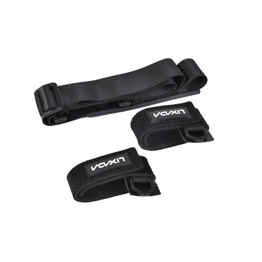 Lixada Angelruten-Tackle-Gurte, Angelruten-Tragegurt, Sling-Band, verstellbarer Schultergurt