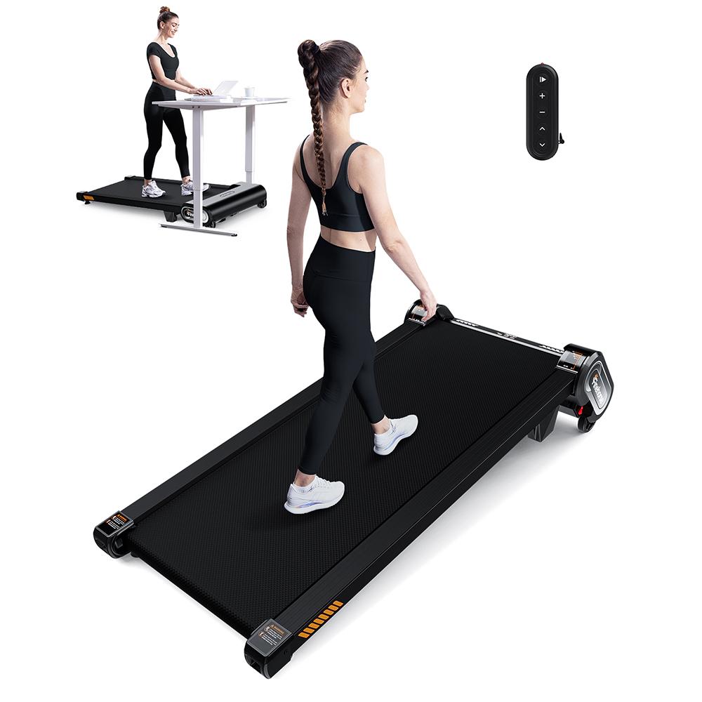 Akluer H1 Auto Incline Walking Pad Laufband - 13% Steigung, mit Fernbedienung schwarz