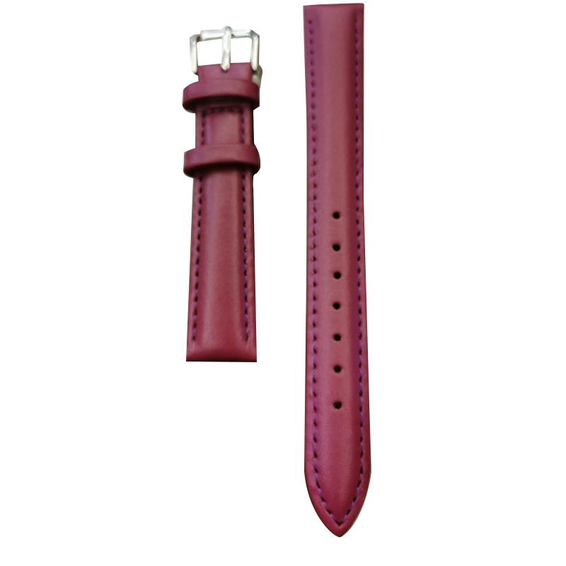 12mm 14mm 16mm 18mm 20mm 22mm Echtes Leder Armband Armband Uhr Band Uhr Zubehör Frauen männer Gürtel Band 16mm violett