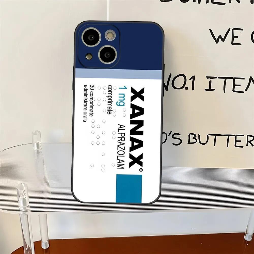 Handyhülle für Apple iPhone 15 Pro. Xanax-Fiebersenkende Pille. Handyhülle ist lackiert und sturzsicher, Huawei sturzsicher. iPhone 16 Pro