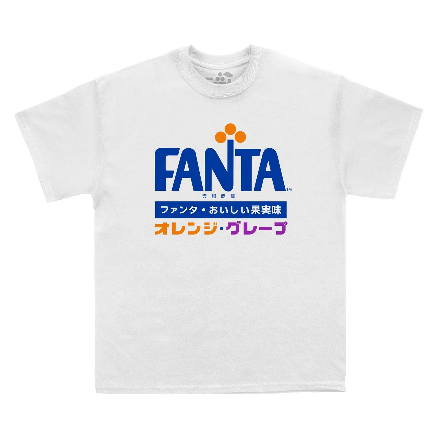 Fanta Unisex-T-Shirt für Erwachsene, Chinesisch XL weiß