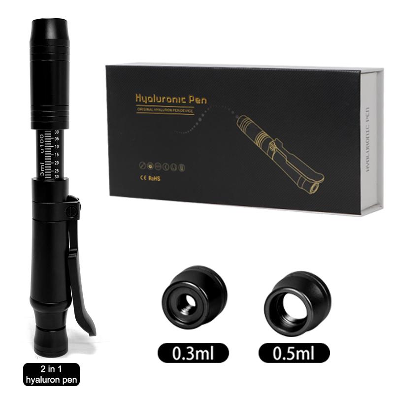 Hyaluronsäure-Stift, Lippenfüller-Injektionen, Hyaluronsäure, Tattoo-Zubehör, Hyaluron-Stift pen schwarz