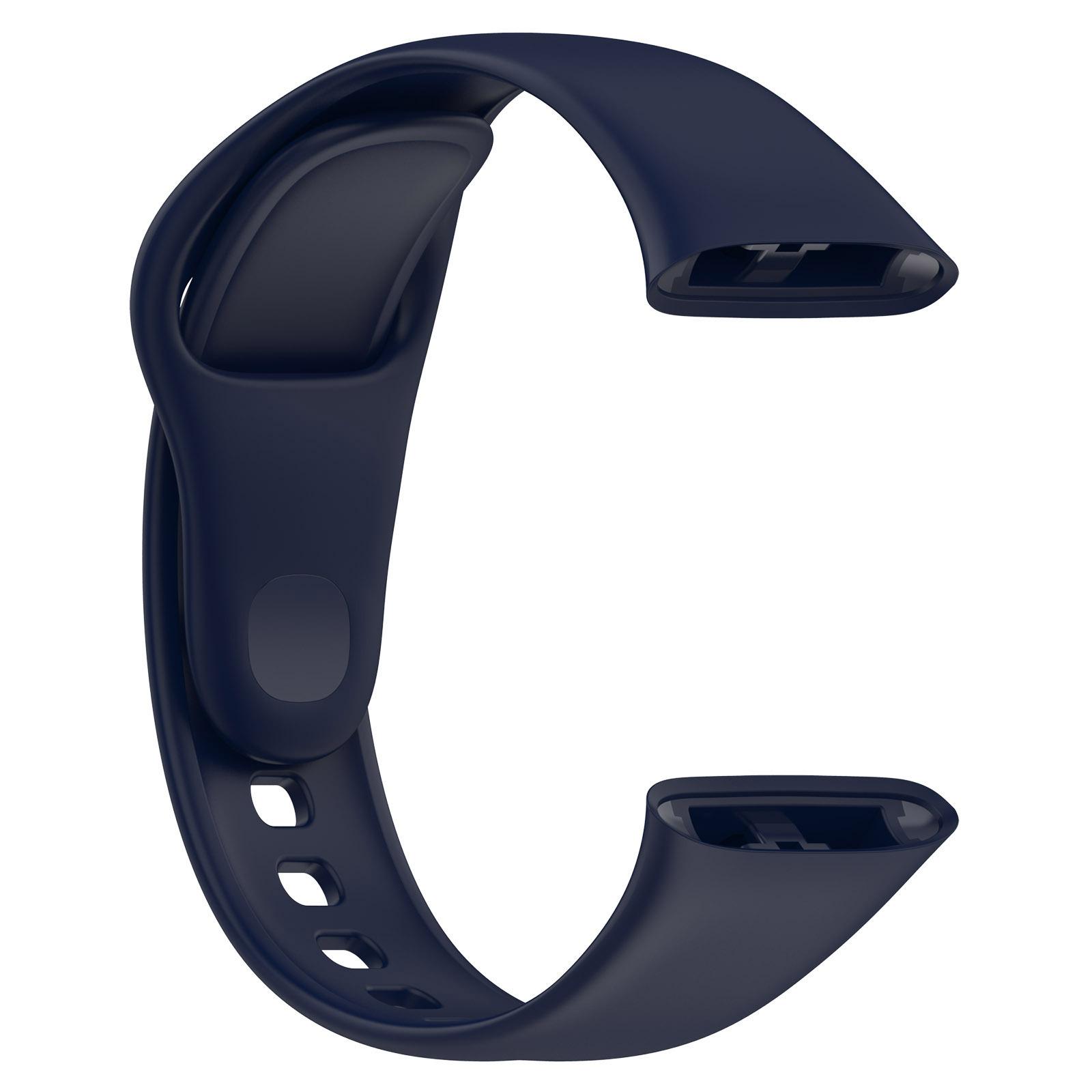 Silikon-Armband für Redmi Watch 3 / Watch 3 Lite / Active-Armband, Smart-Armband, Ersatzzubehör For Redmi Watch 3 navy blau