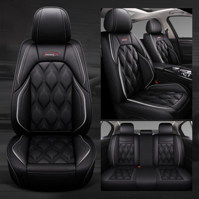 Universal Auto Sitz Abdeckung PU Leder Auto Sitzbezüge Auto Sitz Abdeckung Fahrzeug Seat Protector Auto Styling Innen Zubehör