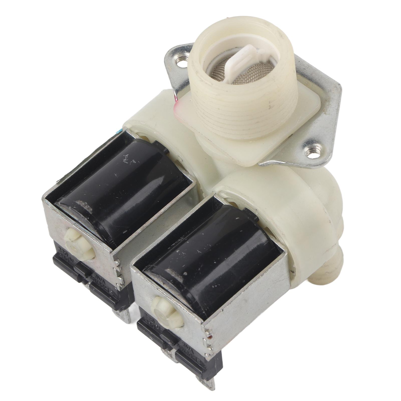 Waschmaschine Wassereinlassventil Ersatz Solenoid Doppelkopfventil Waschmaschinenzubehör