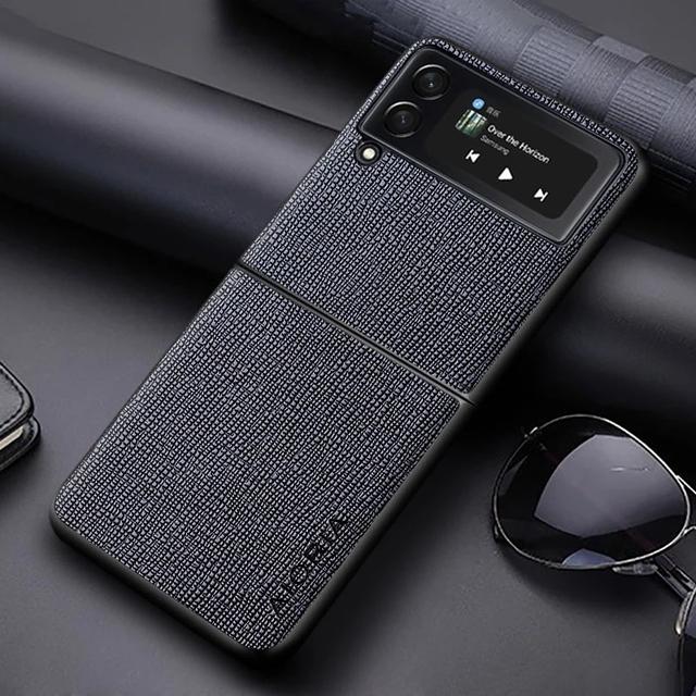 Mode Ultra Dünne Schutzhülle Klapp Fall Für Samsung Galaxy Z Flip 3 Flip4 Flip 4 Flip3 5g Stoßfest Funda for Galaxy z flip 3 schwarz