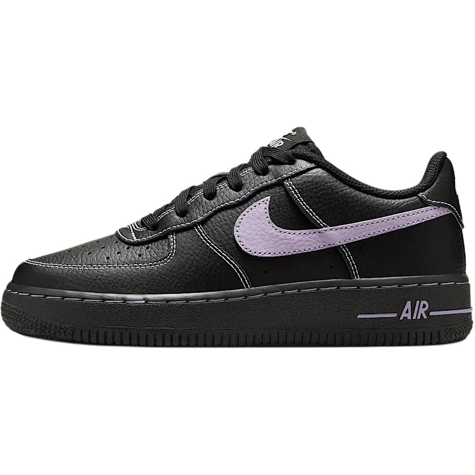 Nike Air Force 1 Lv8 Bequeme Weiche Rutschfeste Stoßdämpfende Langlebige Low-Top Kinder-Sneaker Herren-Sneaker Schwarz HJ4563-001 40