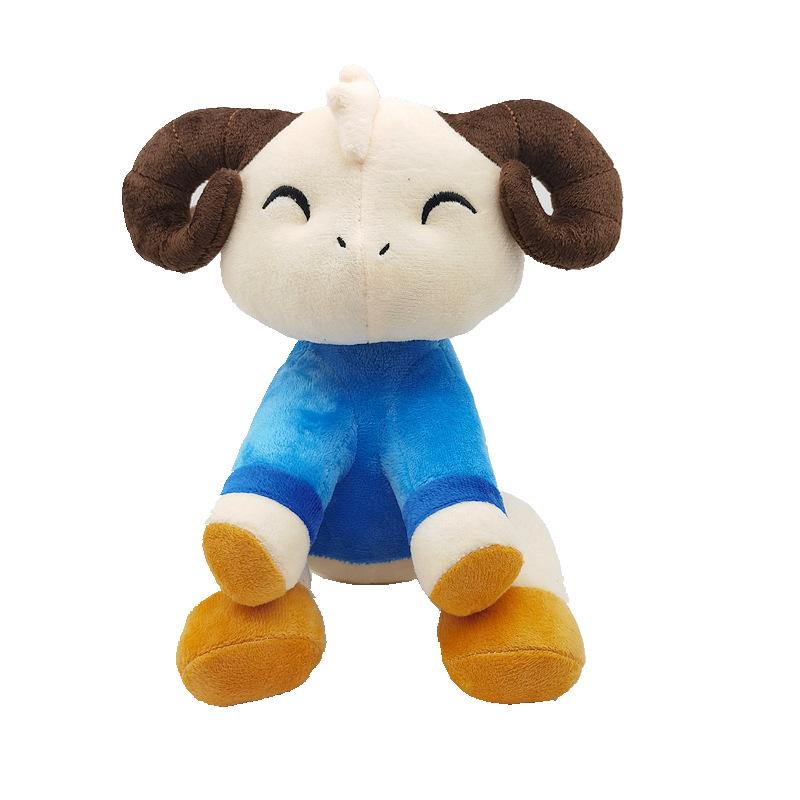 Plüschtiere Schlatt Plüschtier Jambo Jschlatt Youtooz Ram Plüschpuppen Jschlatt Weiche Sachen Spielzeug für Kinder Geschenke 23cm