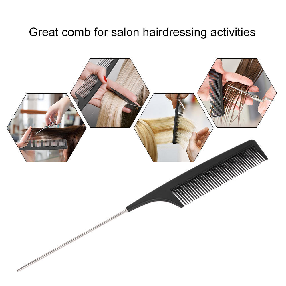 Professioneller Salon-Haarkamm aus Kunststoff für Friseure, Friseur- und Schneidekamm