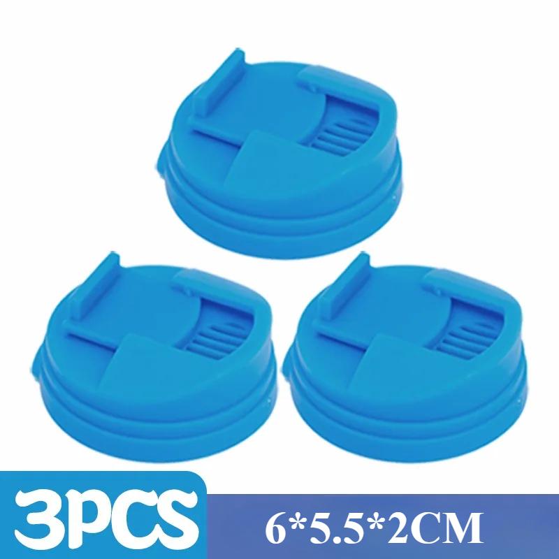 10/1 STÜCKE Getränkedosendeckel, Soda-Dosen, auslaufsicherer Deckel, Strand-Gadgets, Getränkeschutz für Bier, alkoholische Getränke, Energy-Softdrinks Blue 3PCS