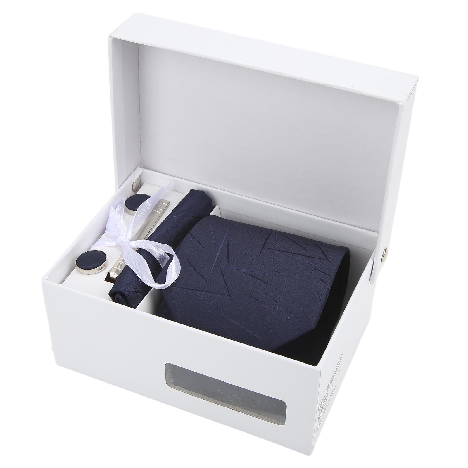 Herren Krawatte Exquisite Weiche Herren Business Formelle Kleidung Hemd Krawatte Dekoration Geschenkbox SetK15