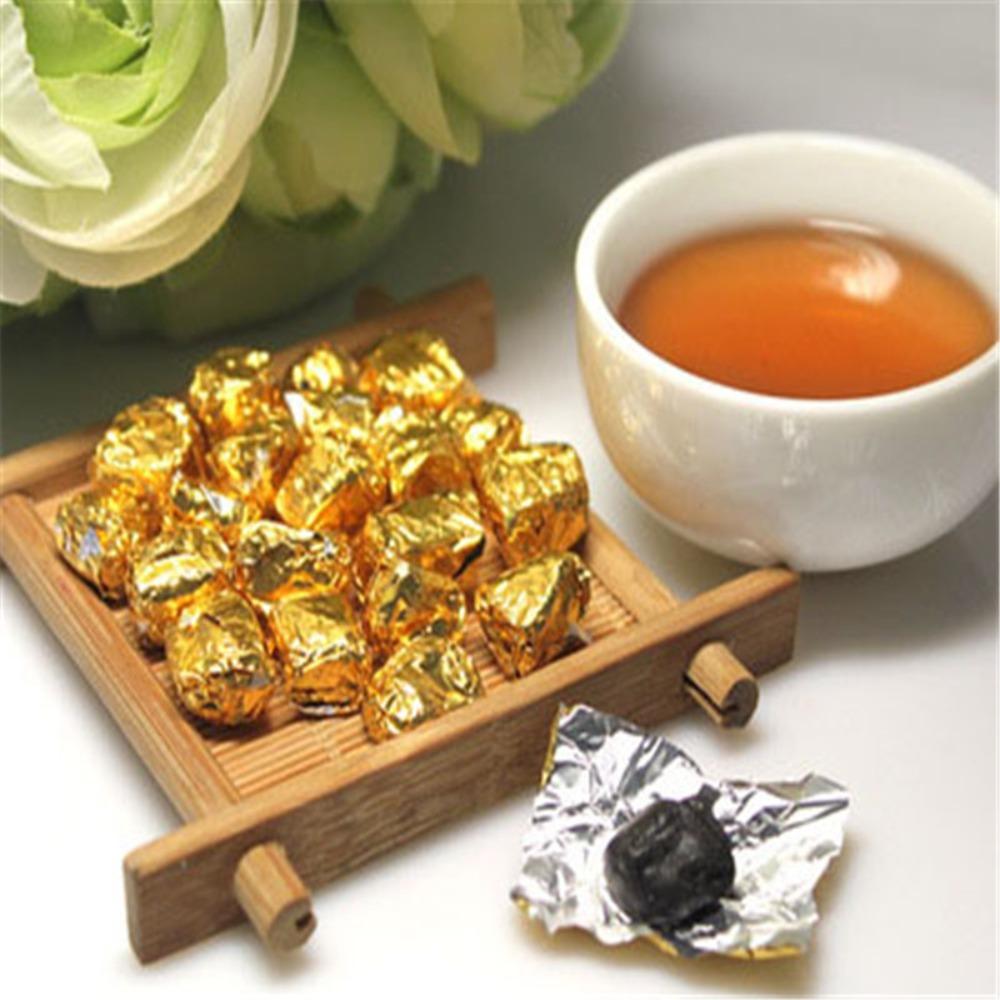 30 Stück Yunnan Shu Puer Tee Reife Cha Gao Creme Puerh Gekochter Pu'er Grünes Lebensmittel