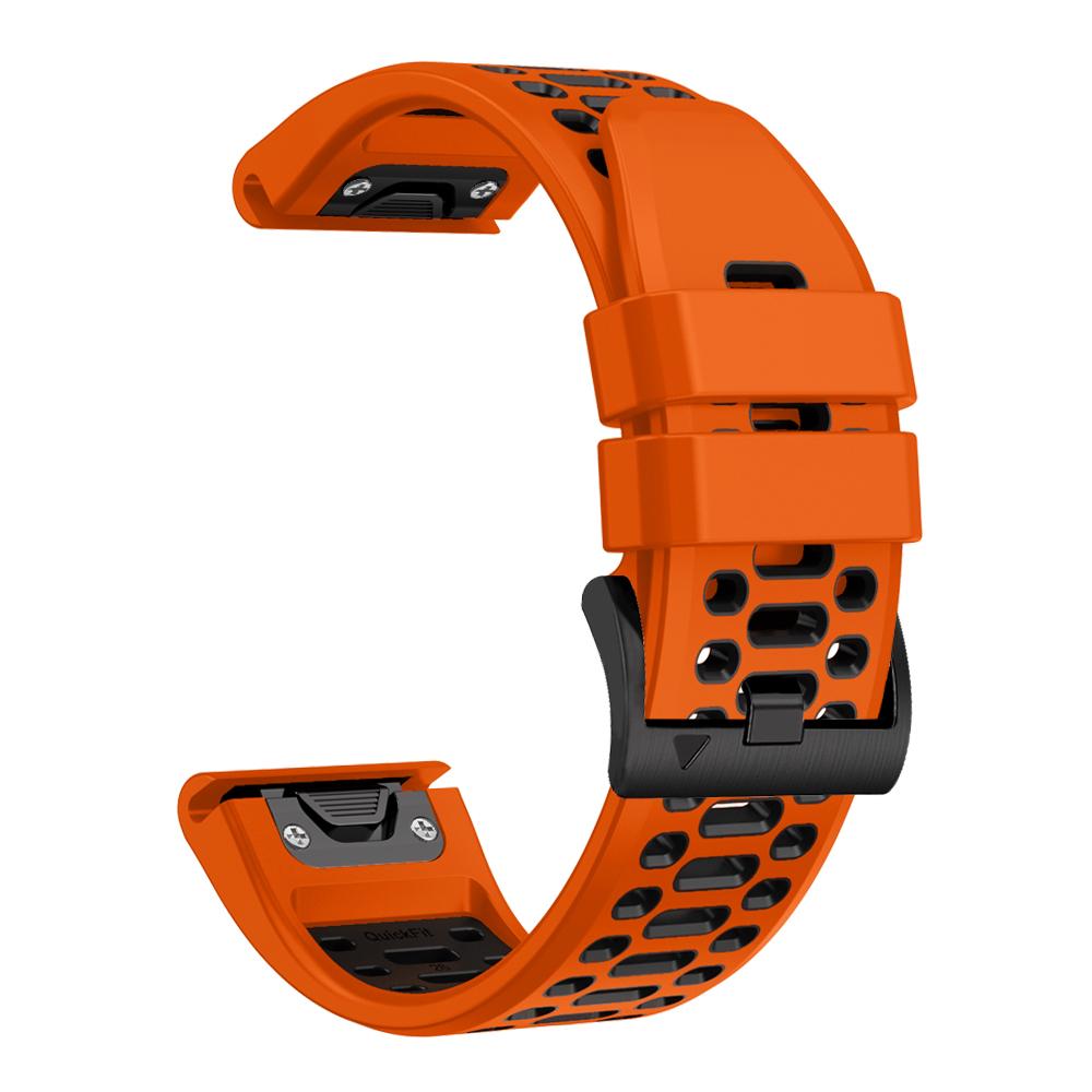 Für Garmin Instinct 2X Solar QuickFit Silikon Uhrenarmband Uhrenband 26mm 22mm Für Garmin Fenix 6X 6 Pro 5X 5 Plus 7X 7 Armband Quickfit 26mm