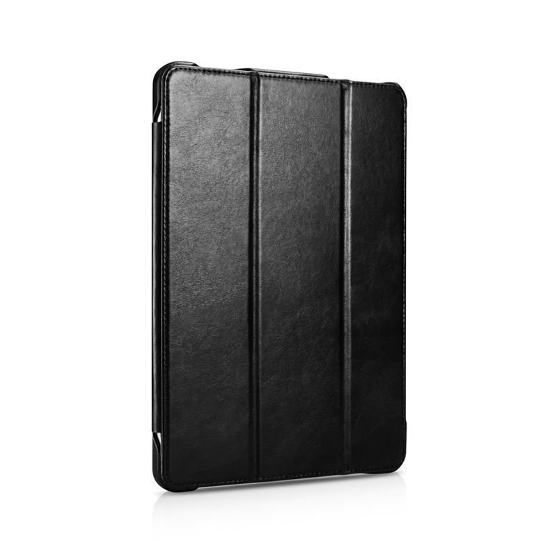 Hülle aus Oberleder für Apple iPad Air 5/4 - Klapptablethülle aus echtem Leder Wasserdicht Stoßfest 12,9 Zoll für iPad Air/iPad Pro 11/iPad Pro iPad Air4 Air5 schwarz