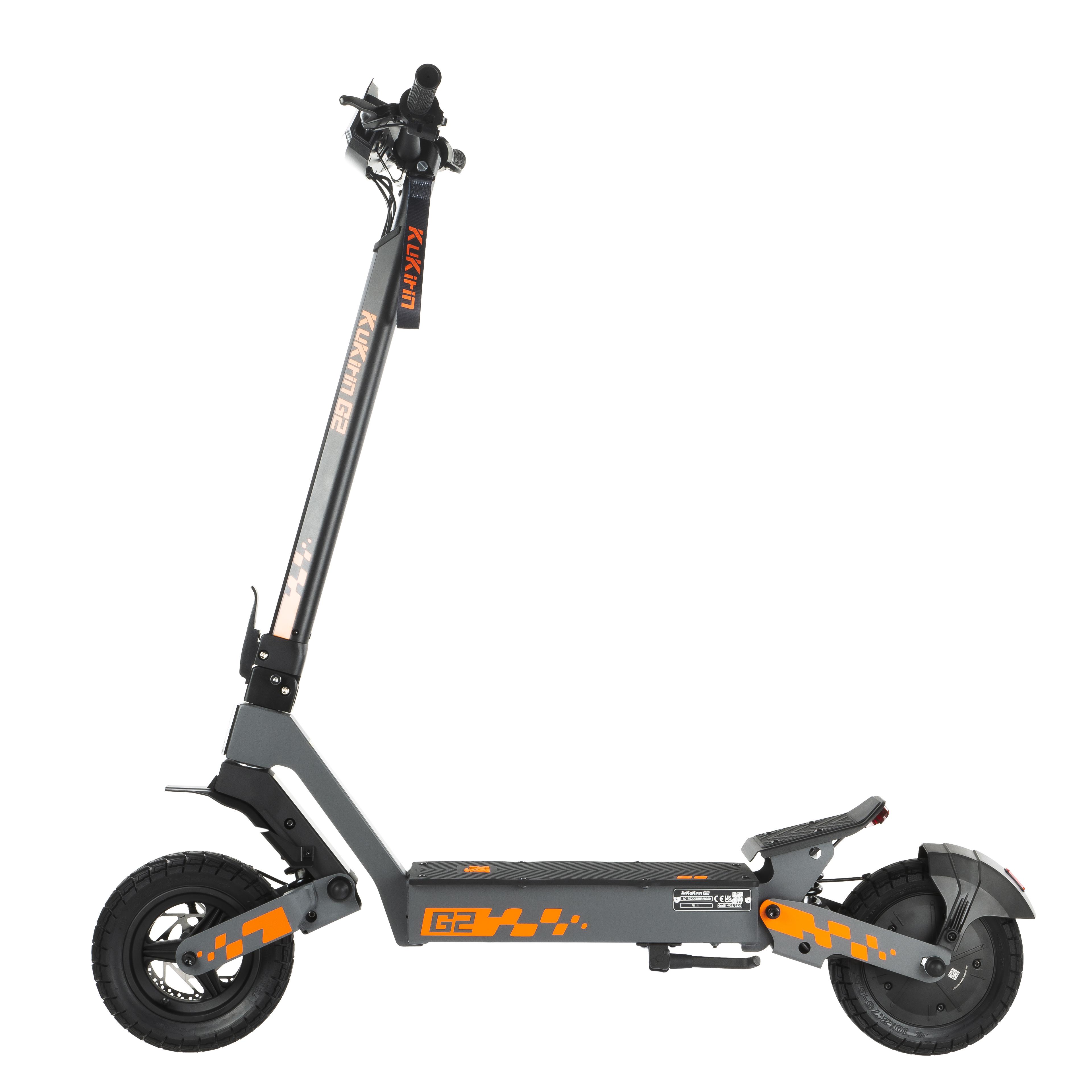 KuKirin G2 Elektroroller für Erwachsene 800W 10 Zoll Offroad-Reifen Faltbarer E-Scooter 48V15Ah Max 45KM/H Escooter All Terrain EScooter