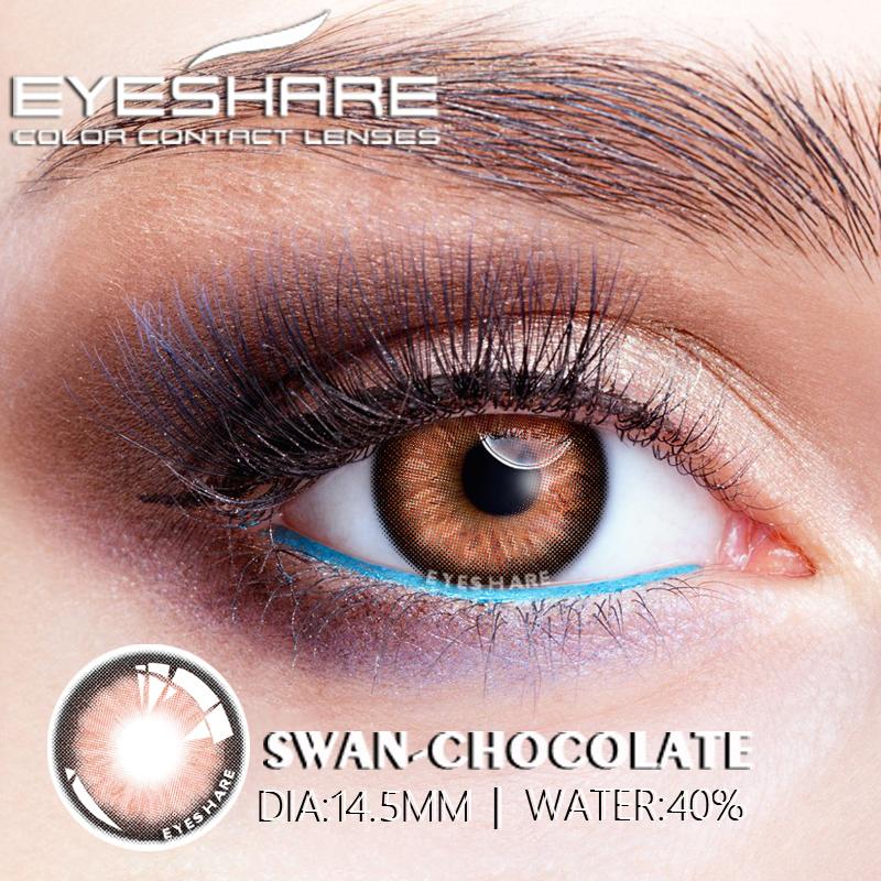 EYESHARE 1 Paar natürliche farbige Kontaktlinsen für die Augen PATTAYA farbige kosmetische Kontaktlinsen farbige Linsen für die Augen