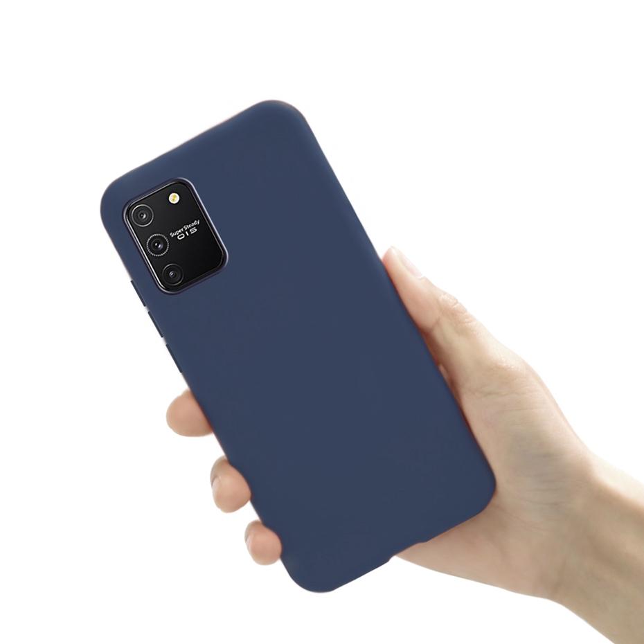 Hülle Für Samsung Galaxy S10 Lite Hülle Samsung Note 10 Lite Abdeckung Luxuriöse Weiche Silikon Rückseite Hülle Für Samsung S10 Lite Handyhülle Samsung S10 Lite königsblau