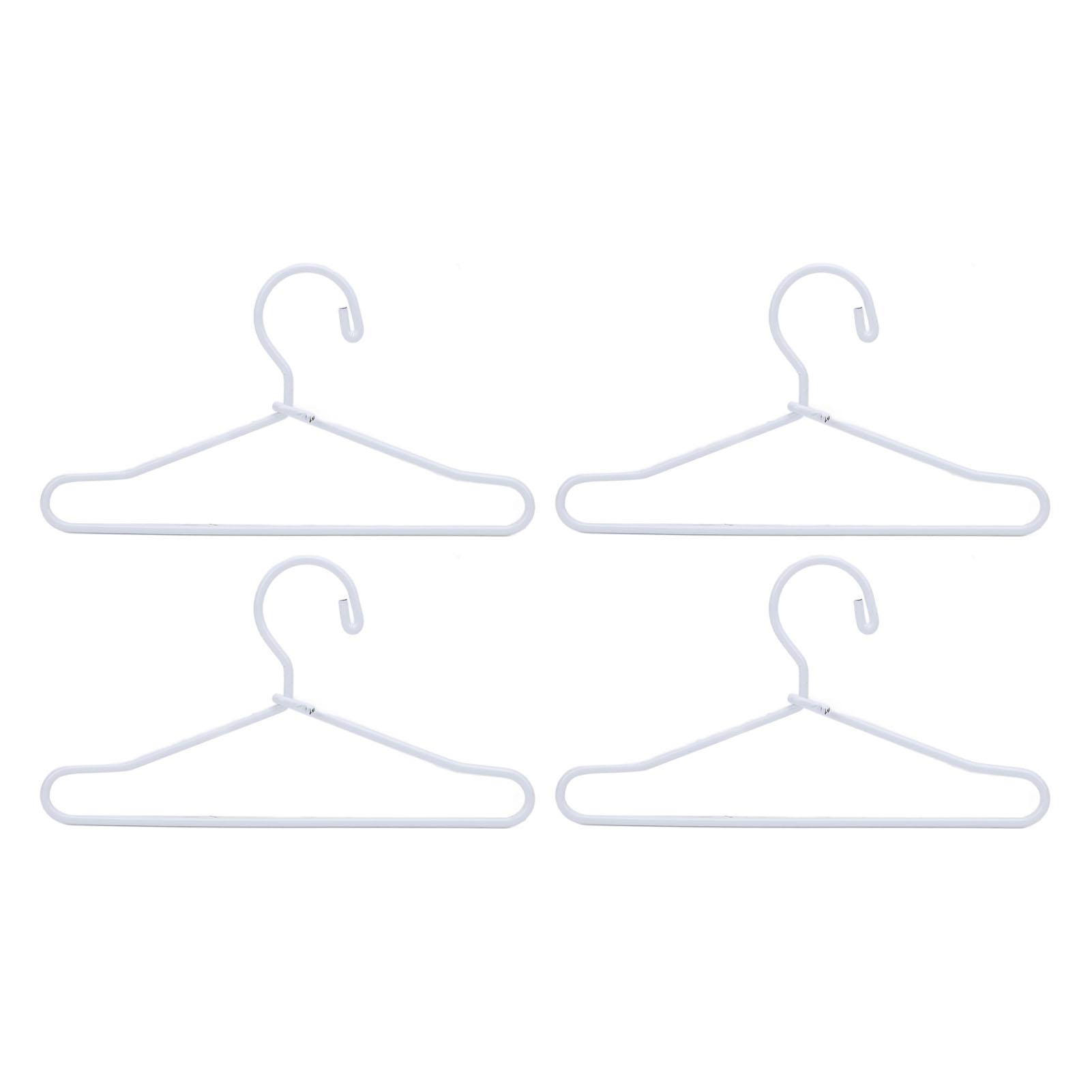 20 STÜCKE Puppenkleiderbügel Puppenkleidung 65mm Edelstahl Puppenhaus Miniatur Drahtbügel