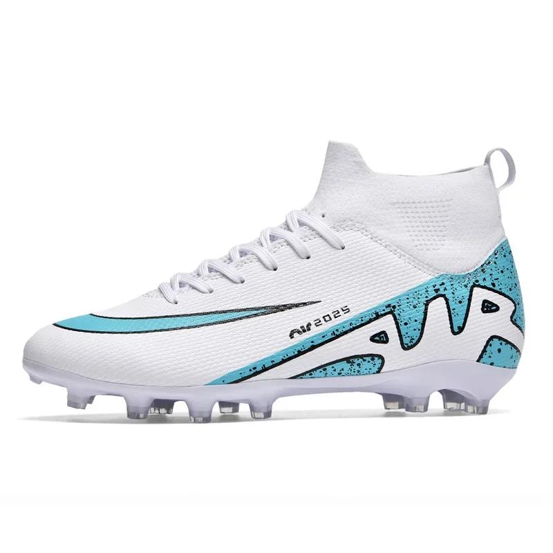 Mode Pink Fußballschuhe Herren Professionell Leichtgewicht Socke Herren Fußballschuh Outdoor Rutschfest Original Fußballschuh Sneakers 33