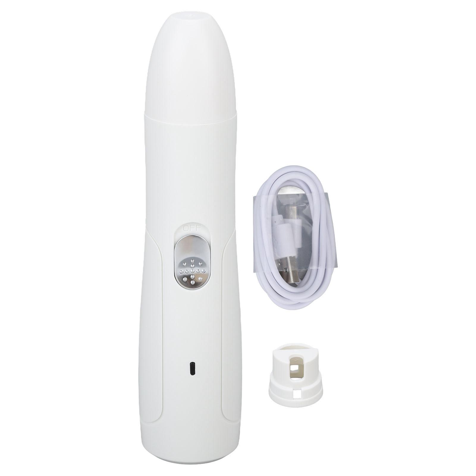 Hunde Nagelschleifer USB Aufladung Elektrischer Hunde Nagelknipser mit 3 Anschlüssen für Kleine Große Hunde Katzen