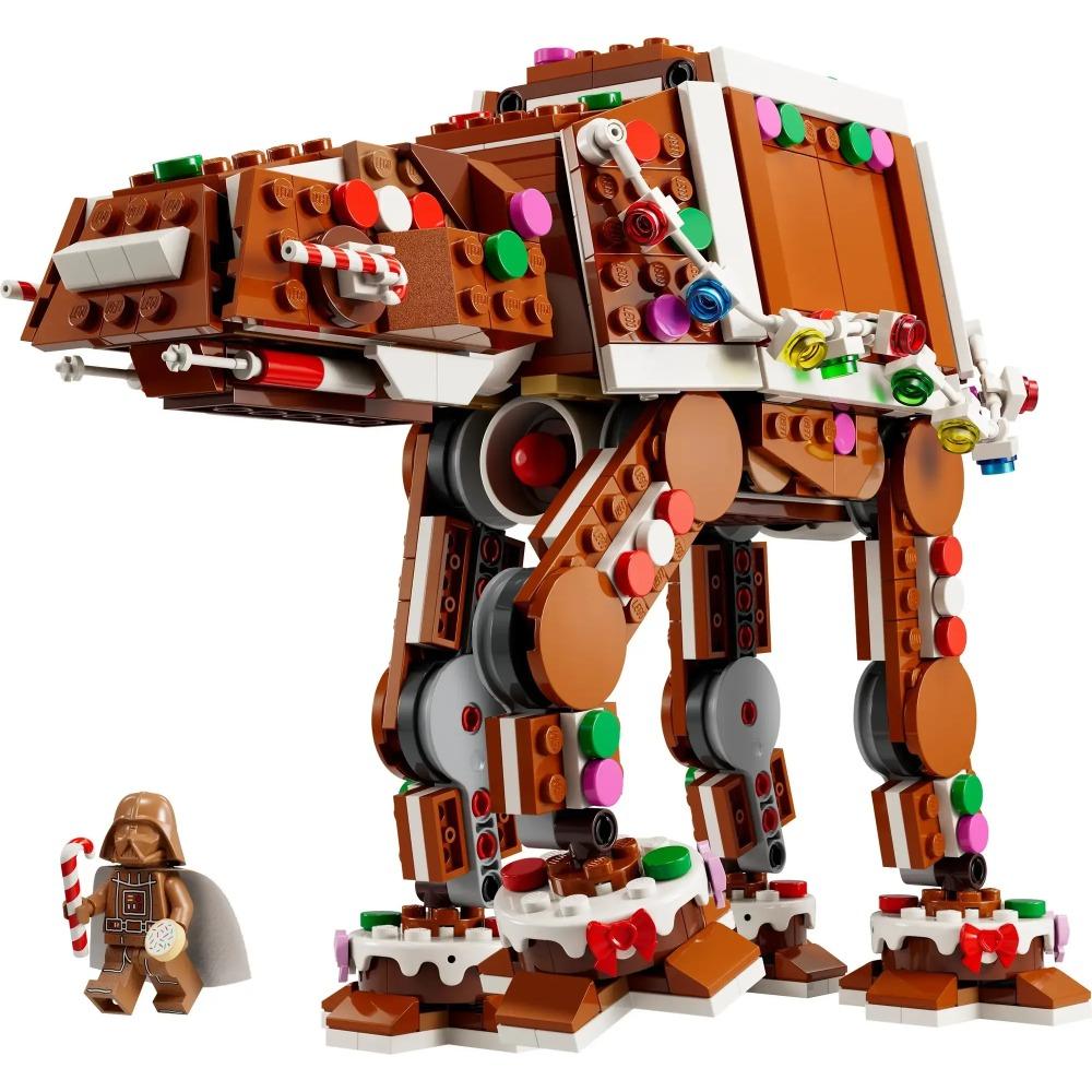 Auf Lager 2025 Neuer Lebkuchen AT-AT Walker 40806 Baustein mit Figuren Modell Spielzeug Spielzeug Für Kinder Weihnachtsgeschenke